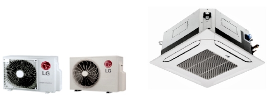 Klimatizace LG CAC kazeta