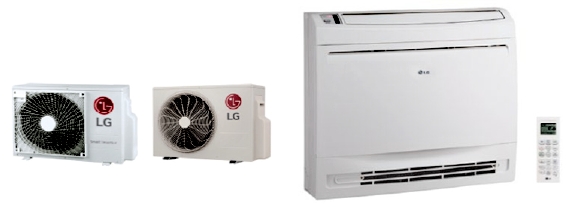 LG parapetní klimatizace