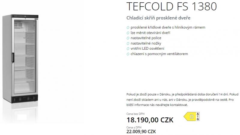Tefcold FS 1380